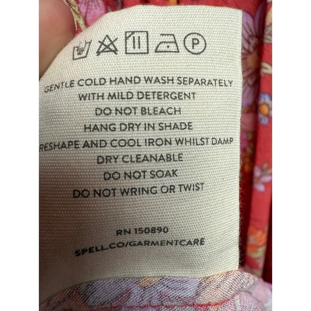 Spell & The Gypsy Meadowland Flutter Sleeve Mini … - image 8